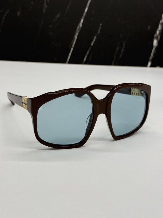 NEW MIU MIU MUA07S 24D20R OVERSIZED MIU MIU SUNGLASSES SMUA 07 24D20R main image 7